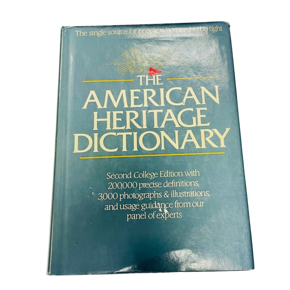 The American Heritage Dictionary: Second College Edition